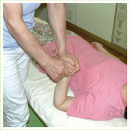 手首の施術イメージ